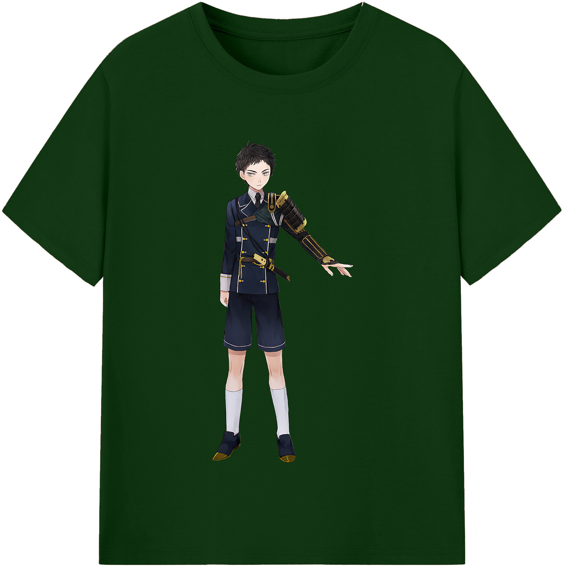 （画像用） 刀剣乱舞 Touken Ranbu 綿100％半袖Tシャツ（フロントプリント）